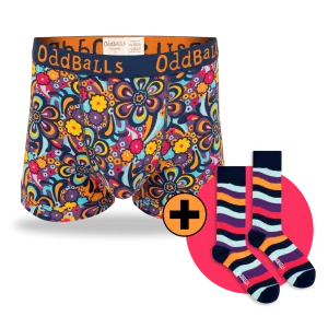 06 Month Pre-Paid: Mens Boxer Shorts & Free Socks - Monthly Subscription [G2]