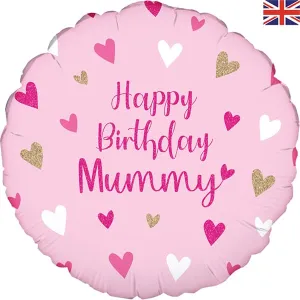 18" Happy Birthday Mummy Foil Balloon