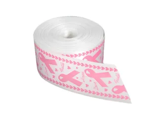 20 Yards Pink Satin Awareness Ribbon