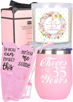 35th Birthday Gifts for Women, 35th Birthday, 35th Birthday Tumbler, 35th Birthday