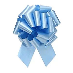 8" Pull Bow Ribbon - Pastel Blue