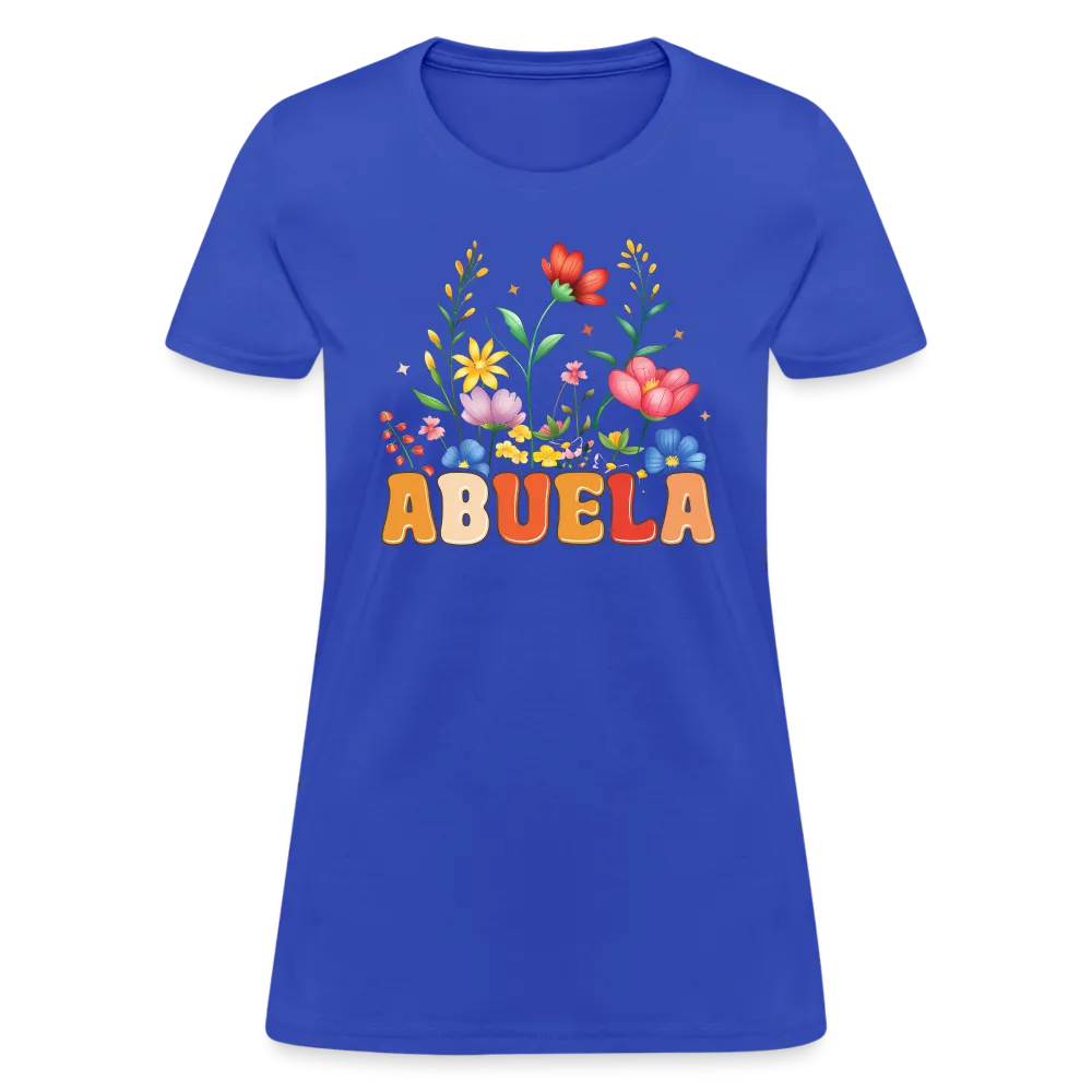 Abuela Women's T-Shirt with Floral Design