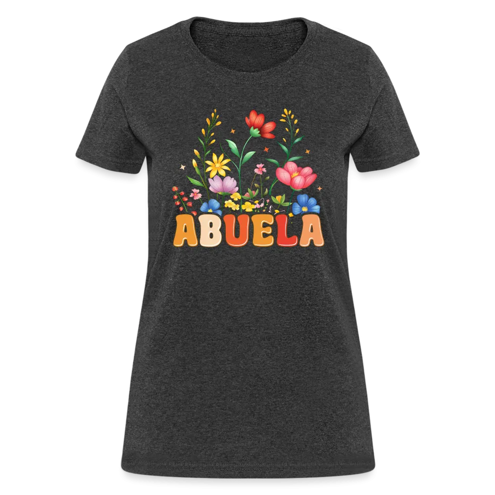 Abuela Women's T-Shirt with Floral Design