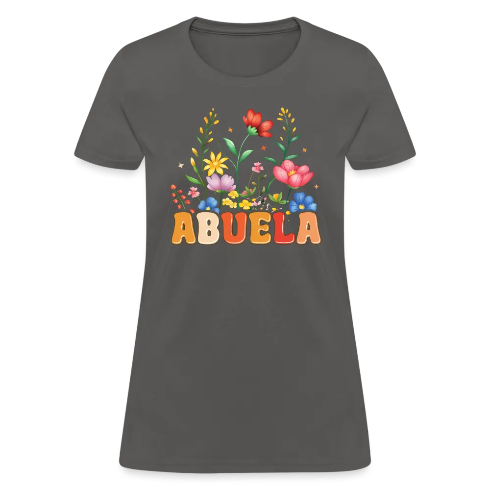 Abuela Women's T-Shirt with Floral Design