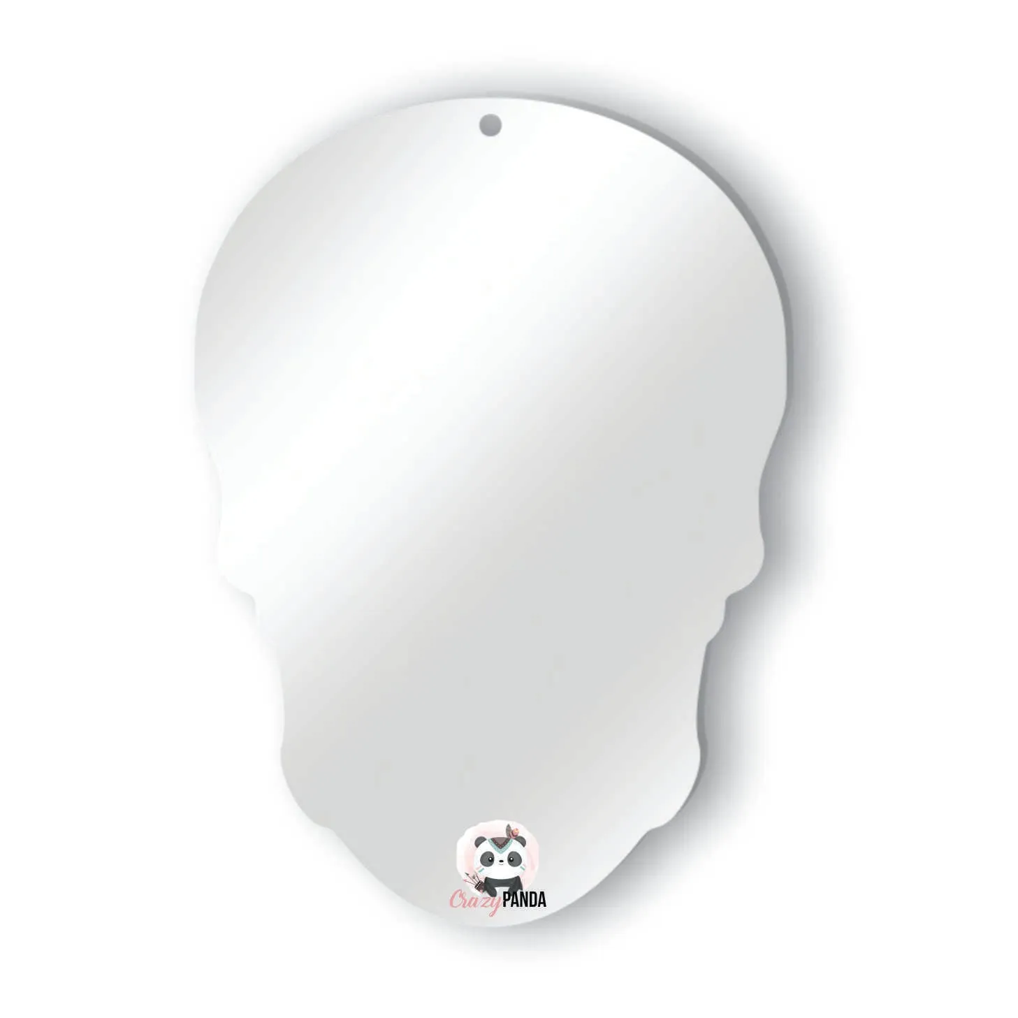 Acrylic Blank Clear Skull (Sizes) ~ 1.5mm