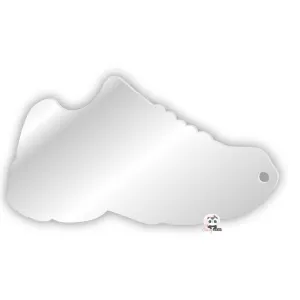 Acrylic Blank Clear Tekkies/Running Shoe ~ 1.5mm