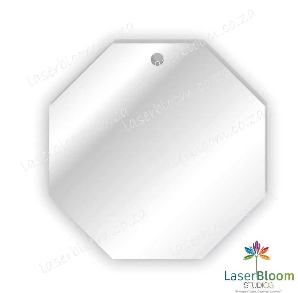 Acrylic Blank Octagon- Select Your Thickness (1.5mm, 2mm, 3mm)