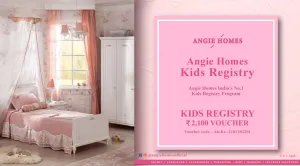 Angie Homes Kids Registry Gift Voucher for Stylish Beds