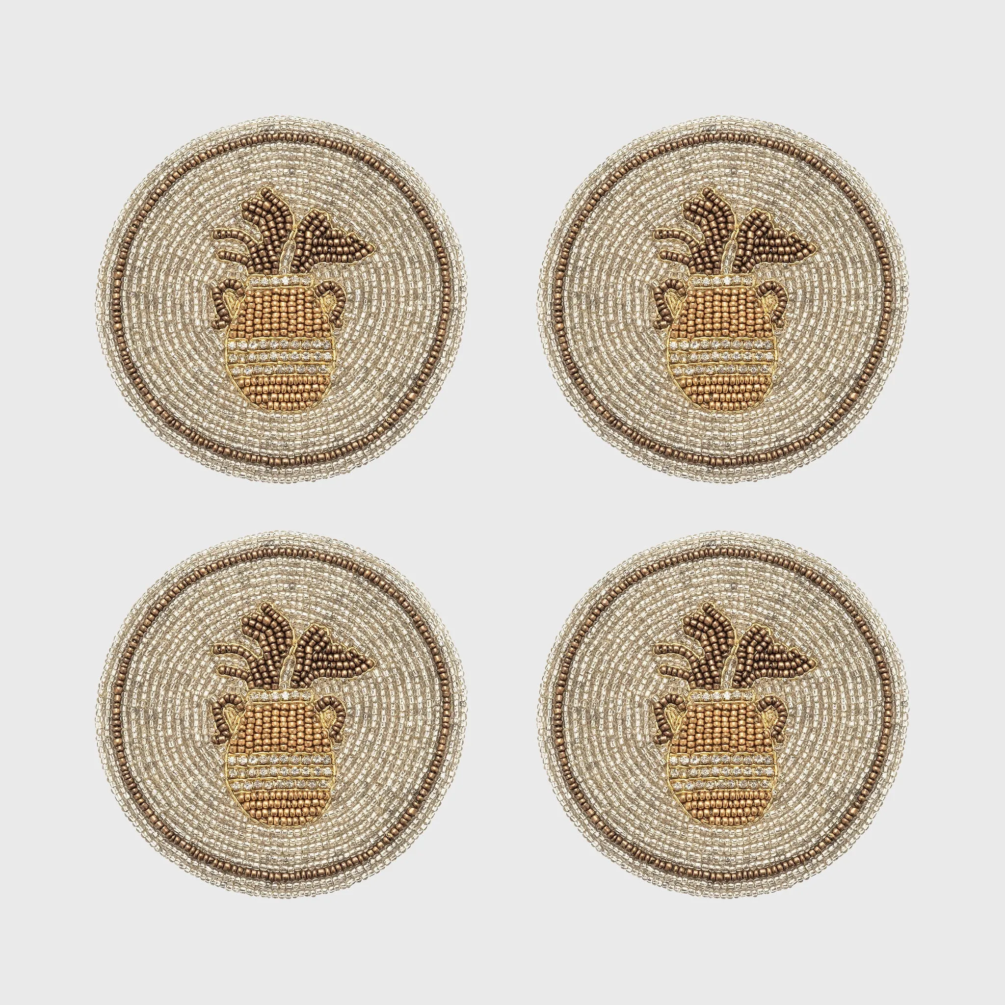 Aquarius Coasters, Set of Four