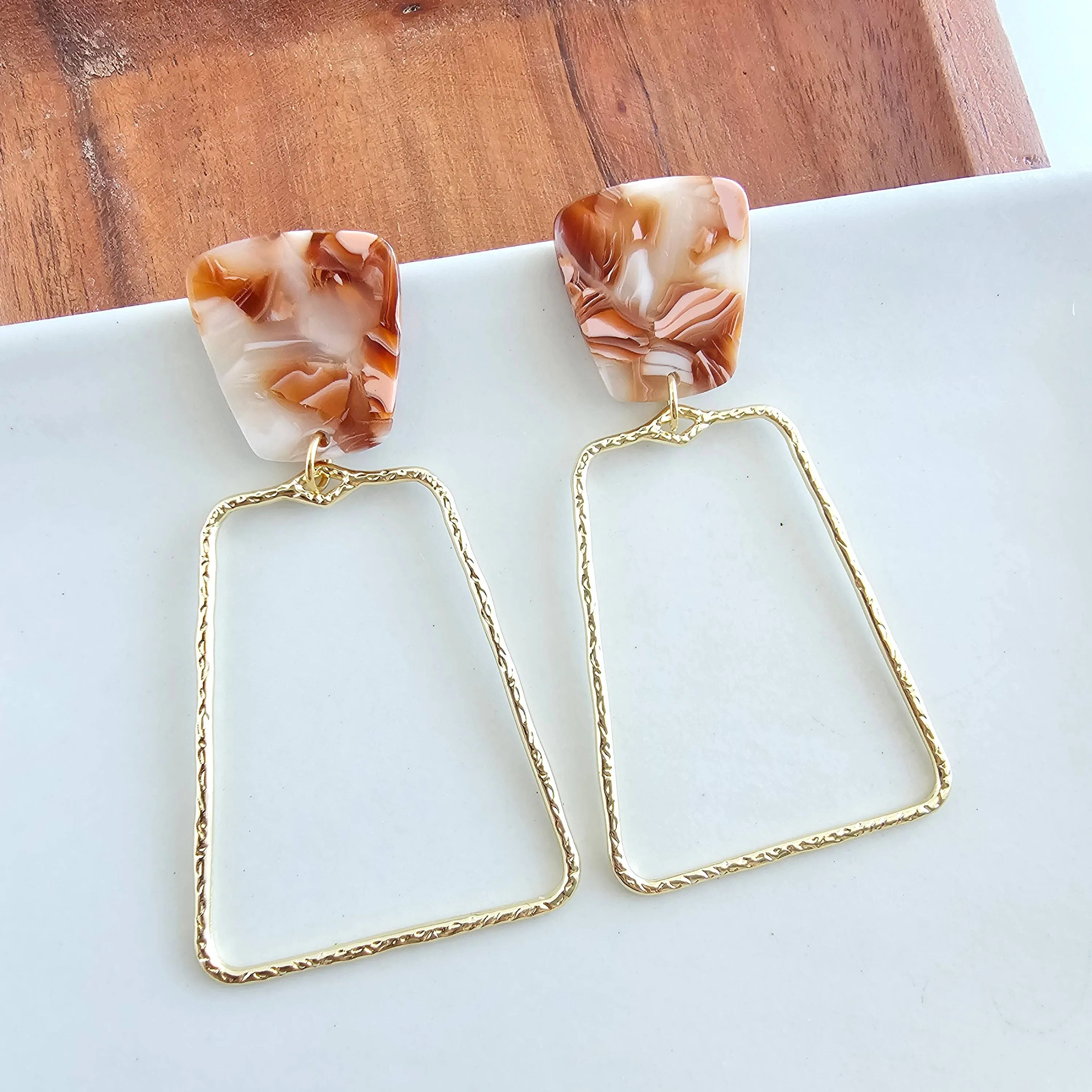 Ariana Earrings - Rust // Fall, Jewelry, Gifts