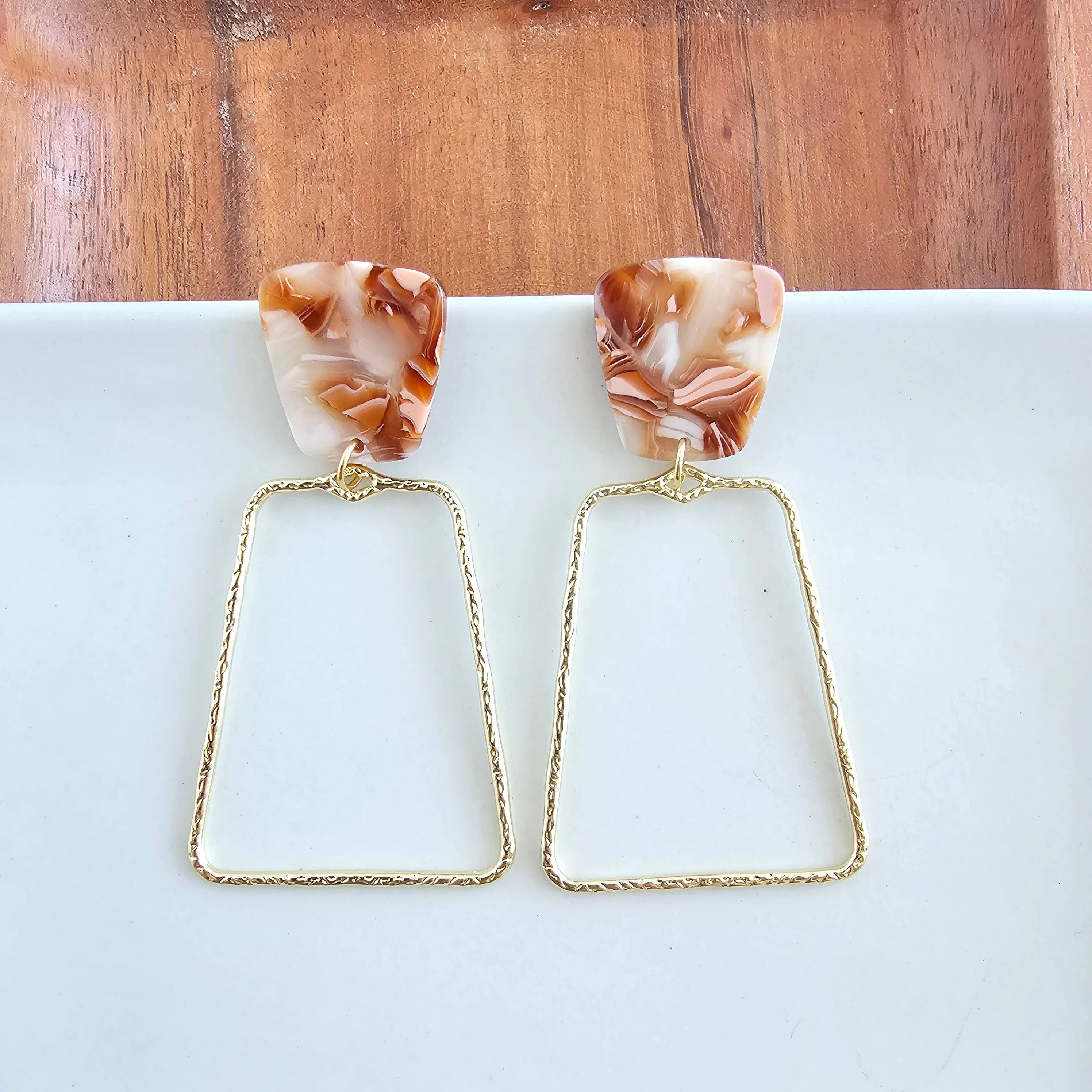 Ariana Earrings - Rust // Fall, Jewelry, Gifts