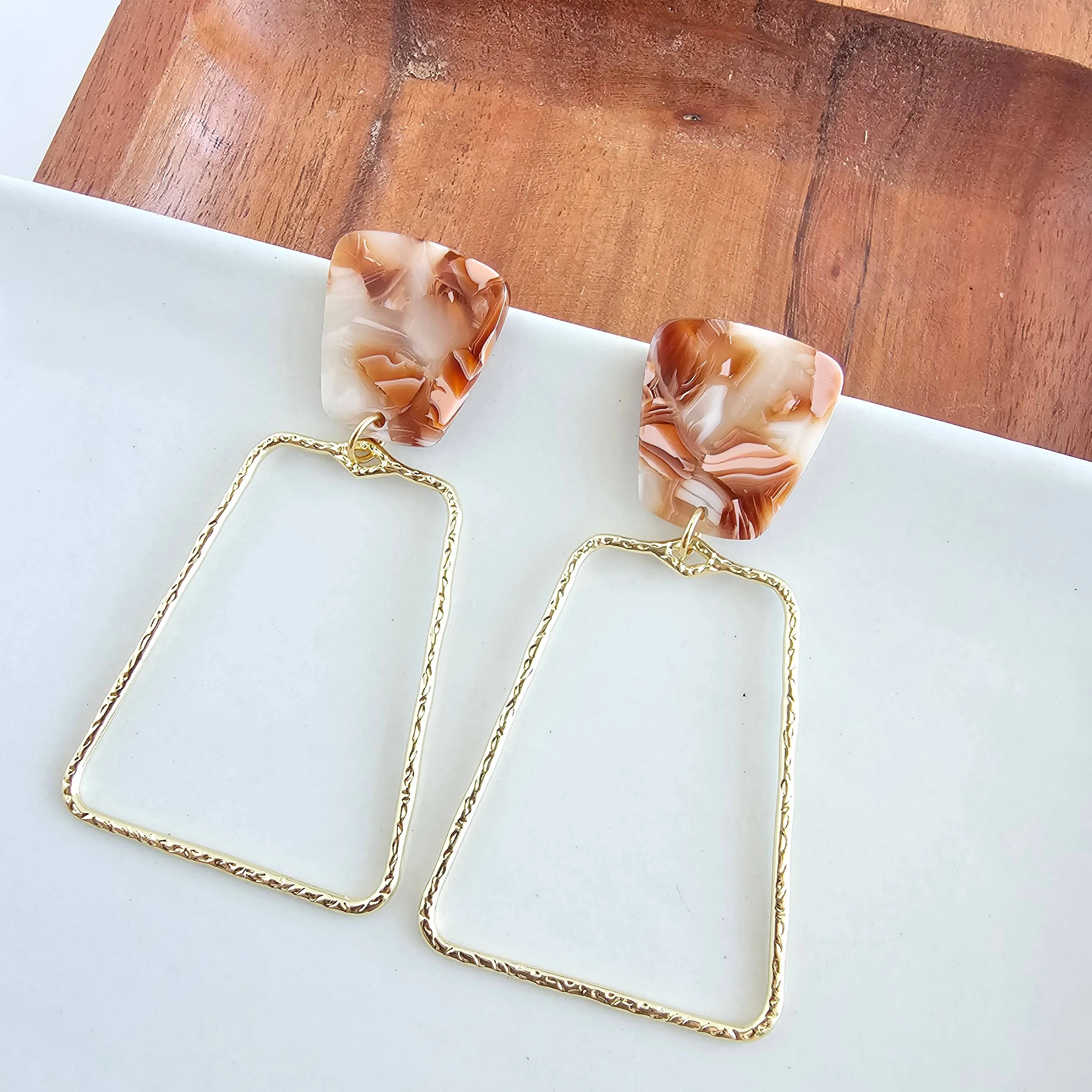 Ariana Earrings - Rust // Fall, Jewelry, Gifts