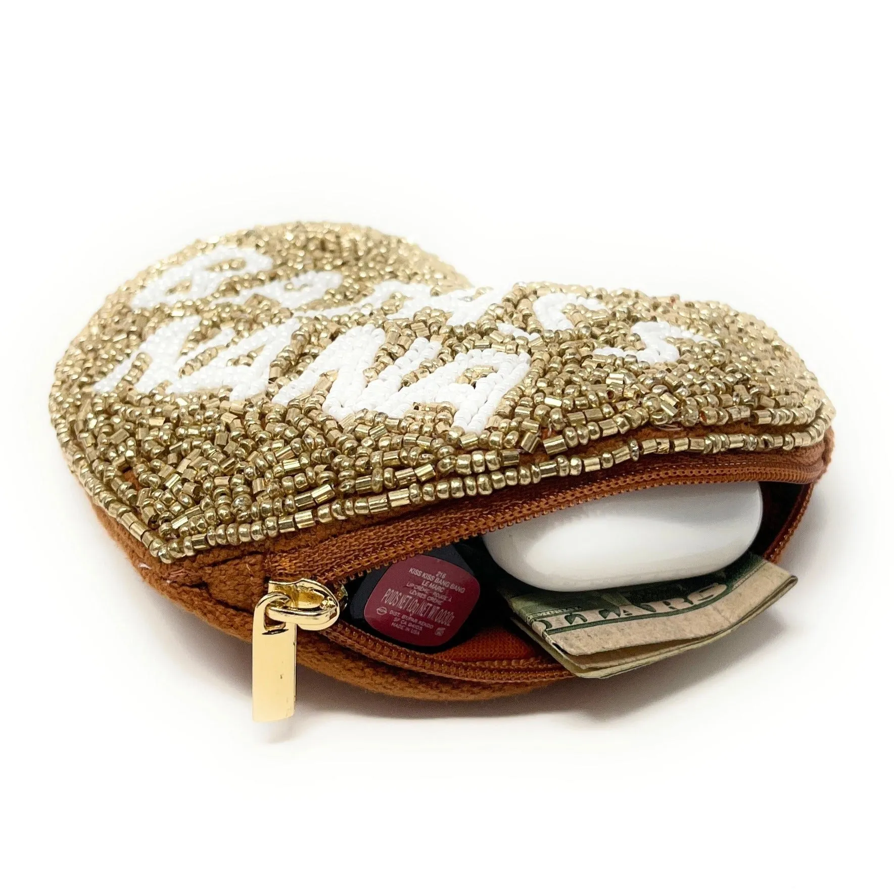 Badass NANA Beaded Coin Purse