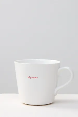 Big Boss White XL Bucket 500ml Mug