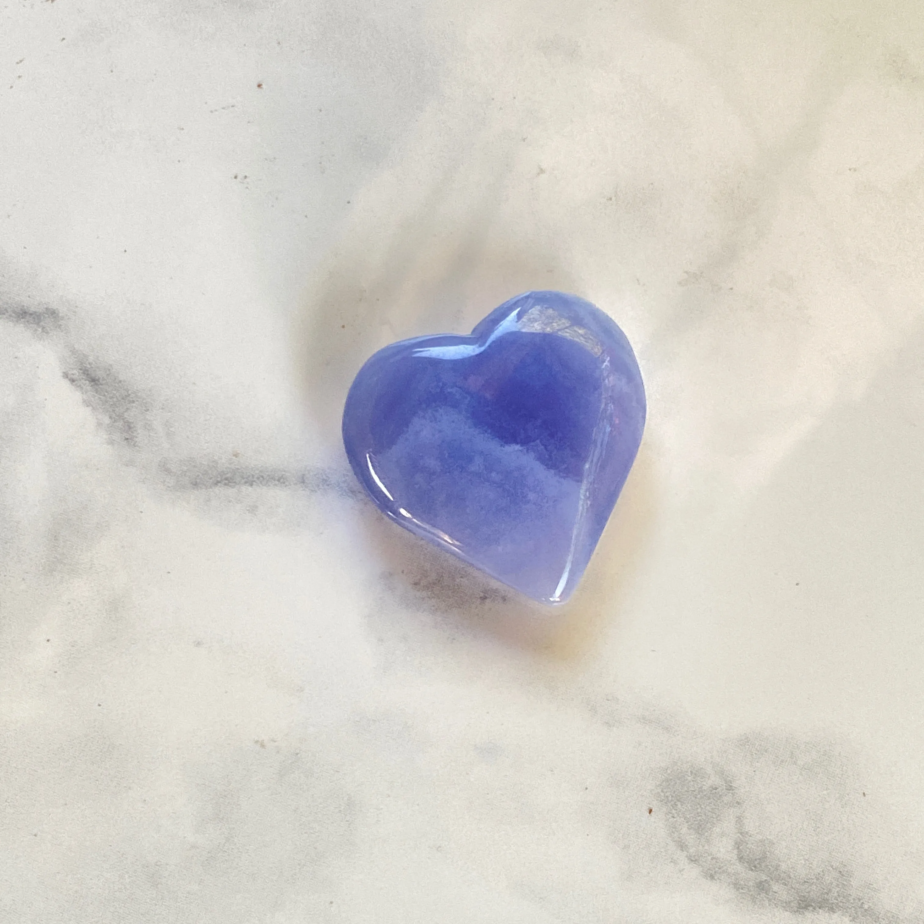 Blue Lace Agate Hearts