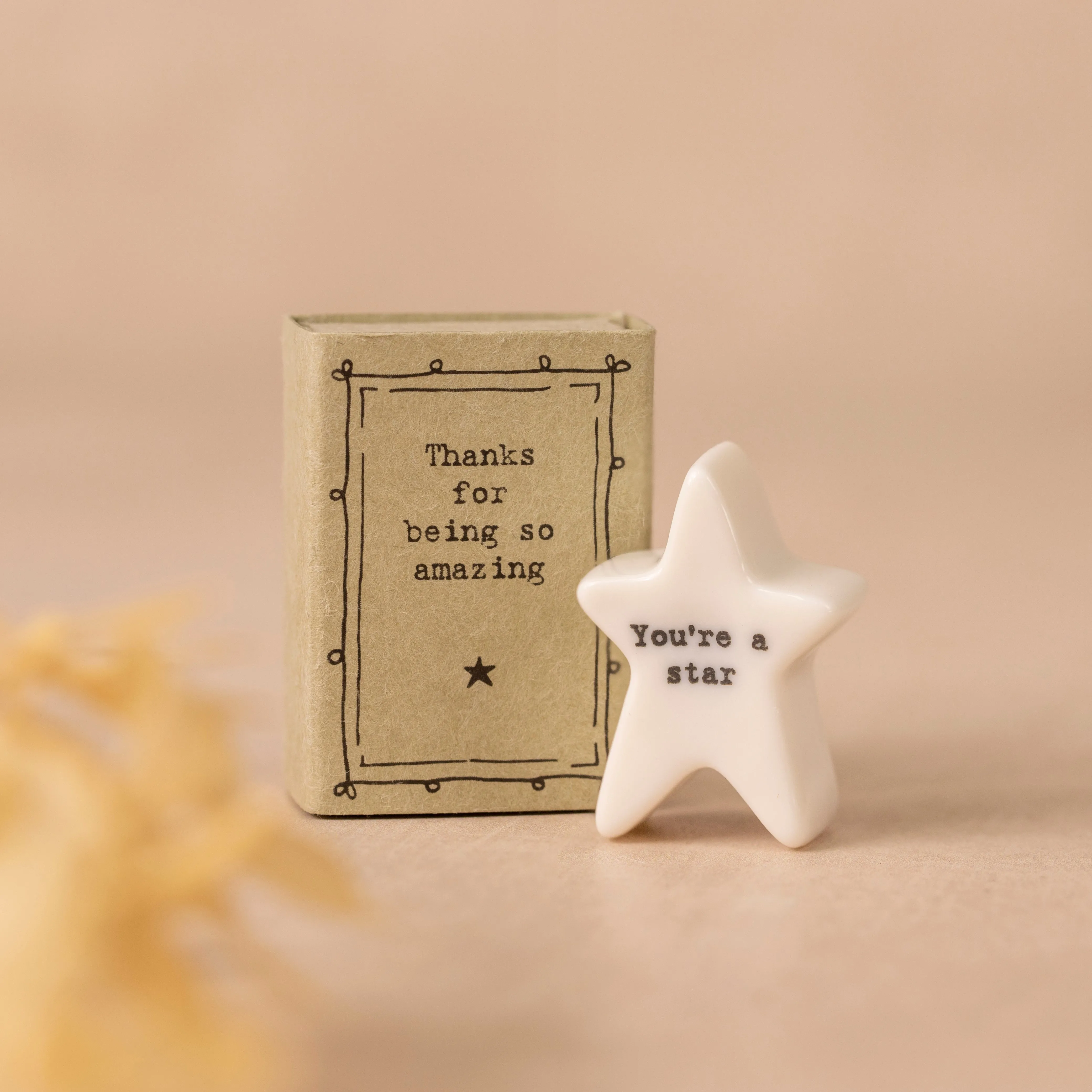 Ceramic You're a Star in Matchbox