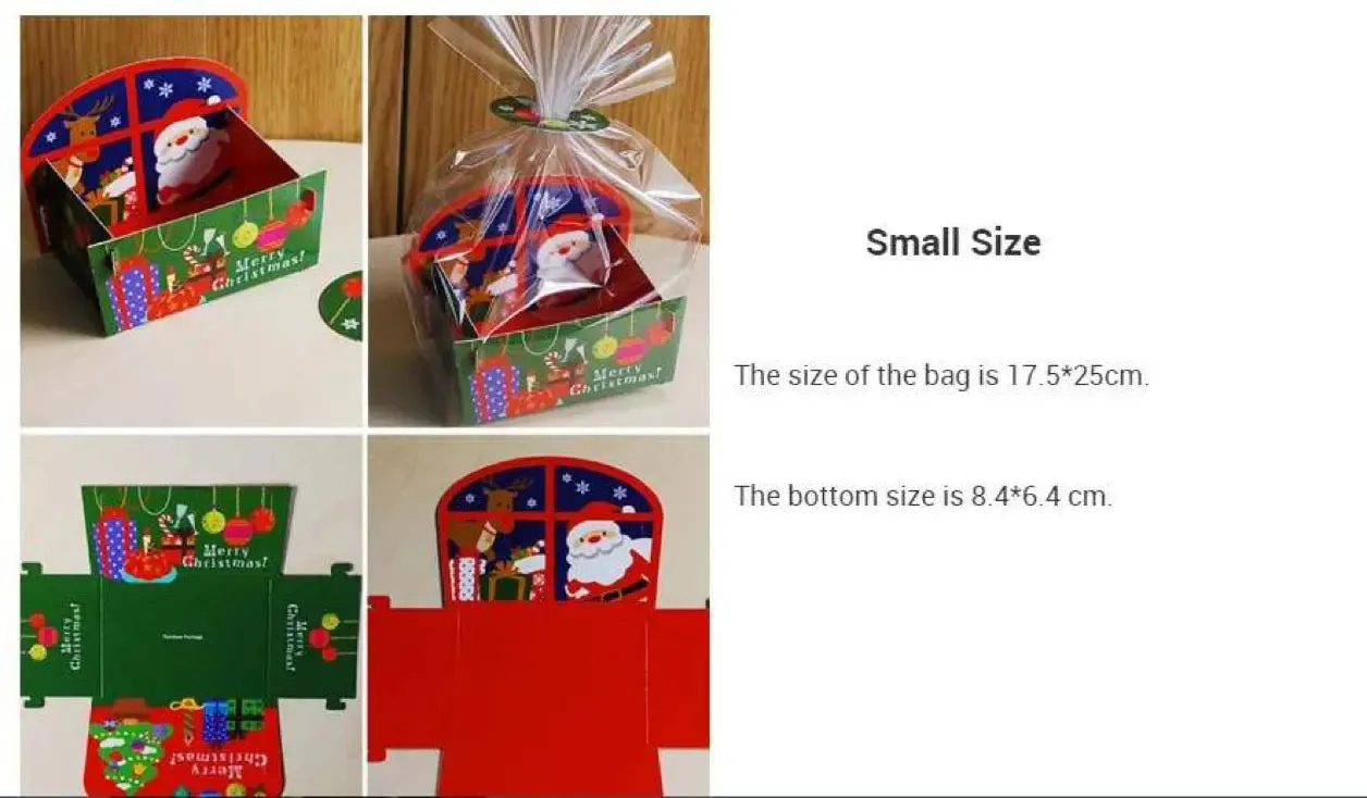 Christmas Hamper Gift box (red,green & Blue) x 10 pcs