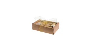 Clear Kraft Paper Sliding Gift Box 12 Pack 7 X 4.75 X 2