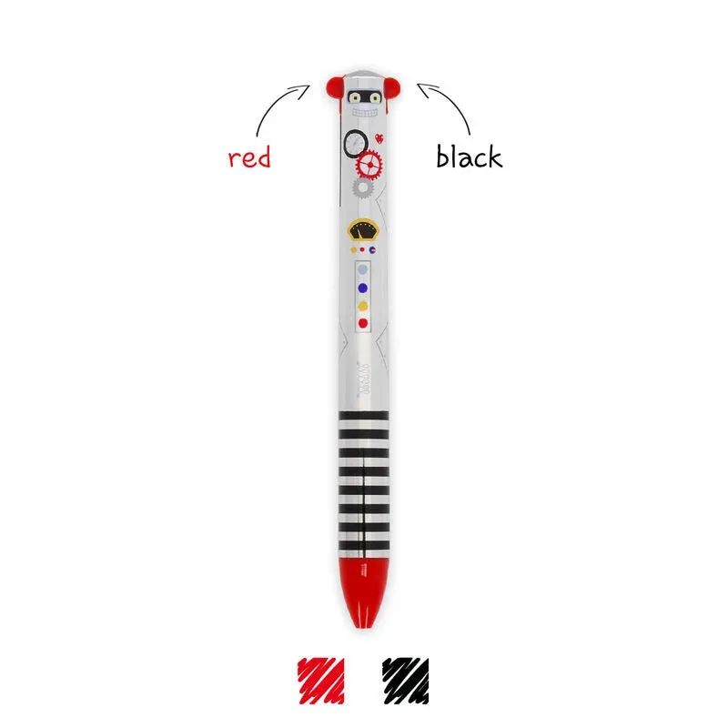 Click & Clack two colour robot pen