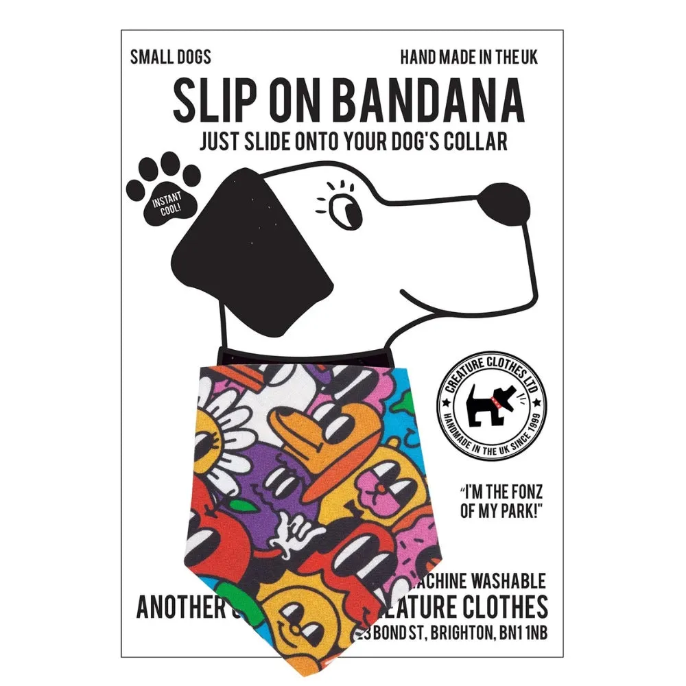 Creature Clothes Slip On Bandana Cartoon Monsters