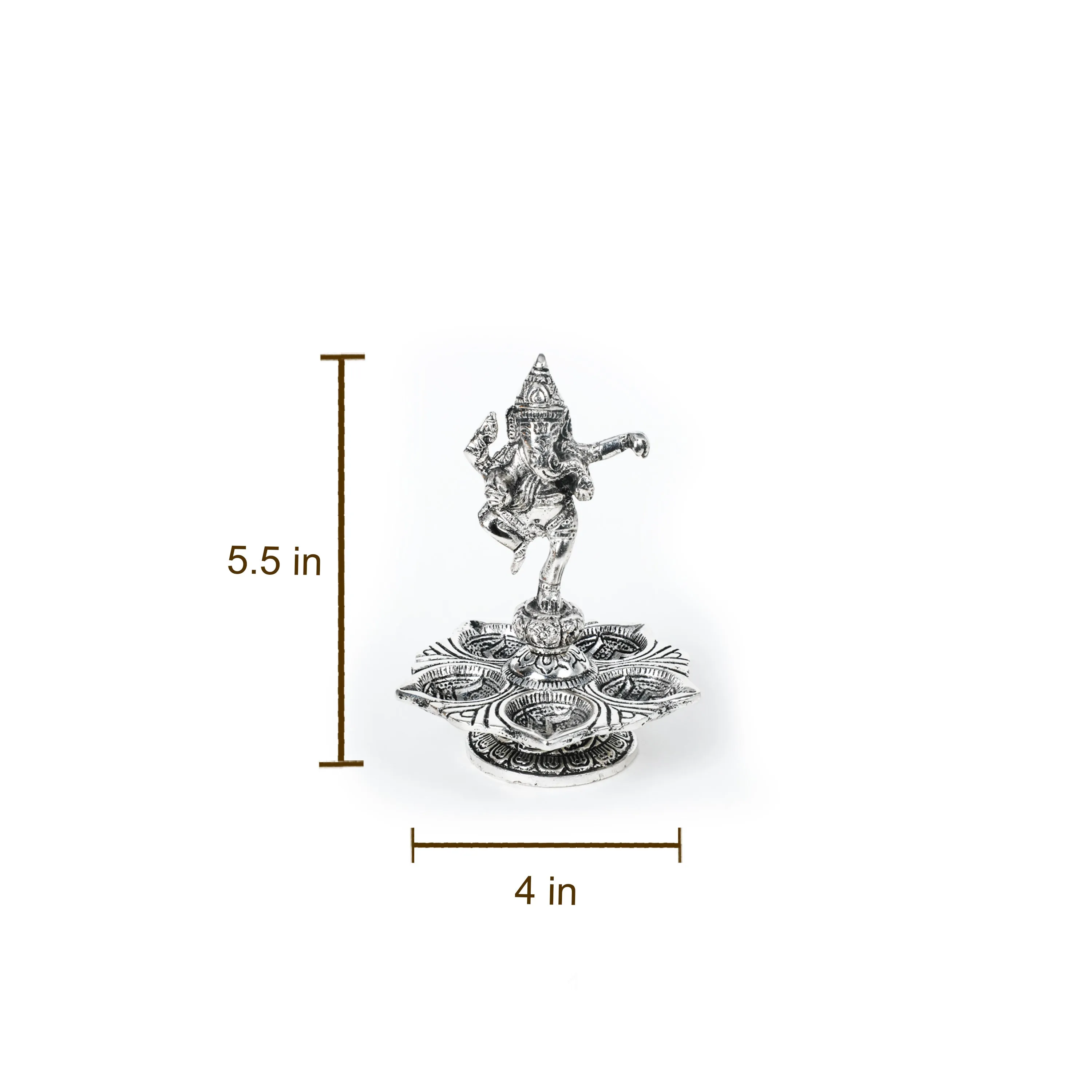 Dancing Ganesha Decorative Diya