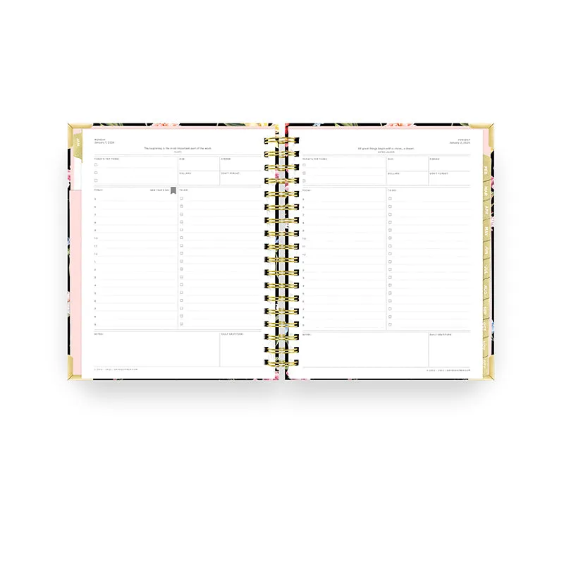 DAY DESIGNER | 2024 Daily Planner - London Rose