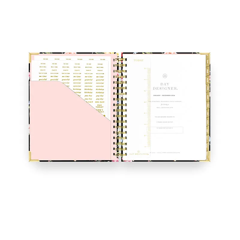 DAY DESIGNER | 2024 Daily Planner - London Rose