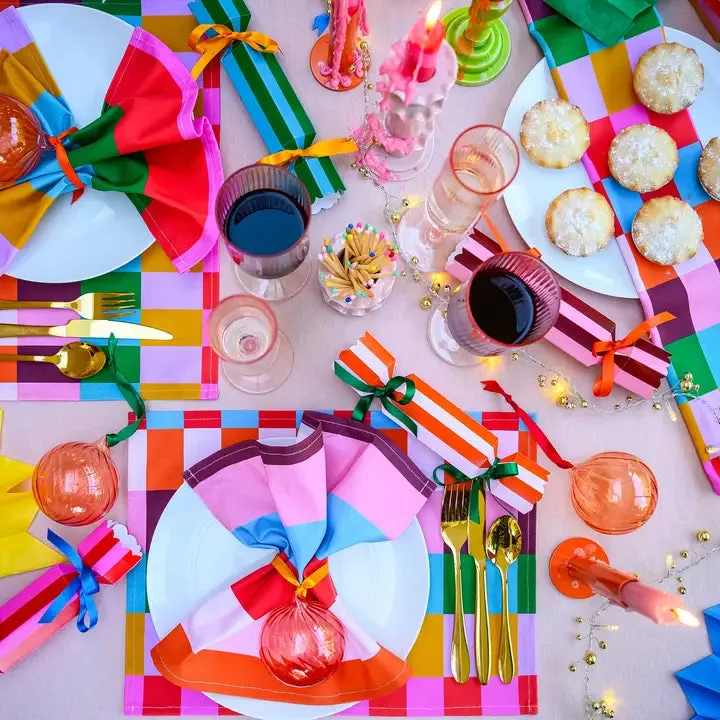 Fill Your Own Christmas Crackers Colourful Stripe