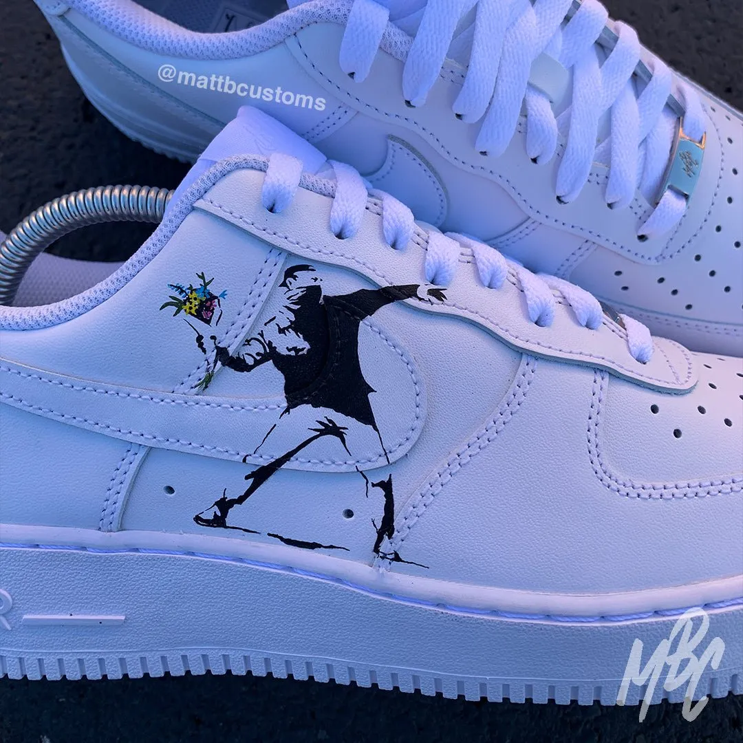 Flower Thrower - Air Force 1 Custom