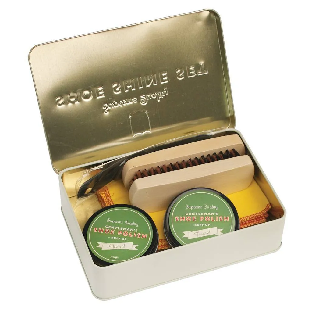 Gentleman's Shoe Shine Kit