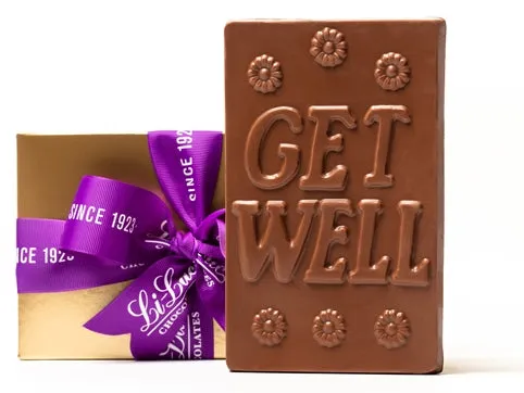 Get Well Chocolate Bar