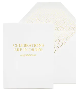 Greeting Card - Celebrations