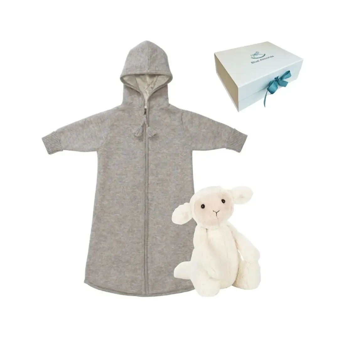 Grey Cashmere Dreams New Born Gift