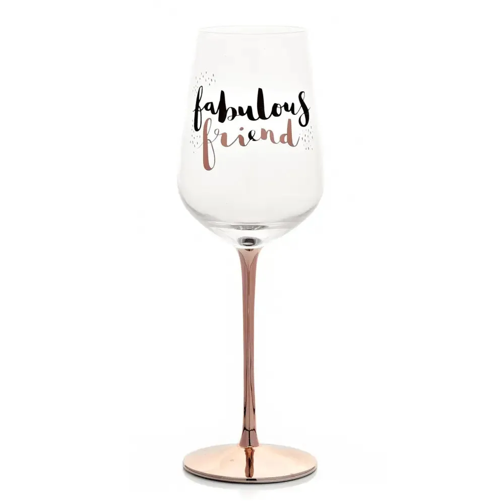 Hotchpotch Luxe Wine Glass - Fabulous Friend