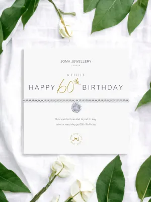 Joma Jewellery - A Little Bracelet 60th Birthday