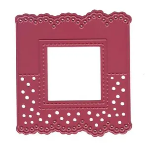 Joy! Crafts Cutting & Embossing Die Header Card -square