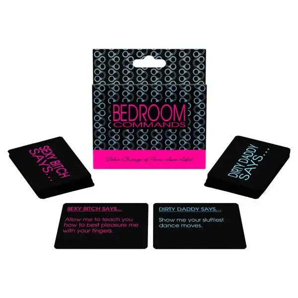 Kheper Naughty Bedroom Commands Gard Game for Couples