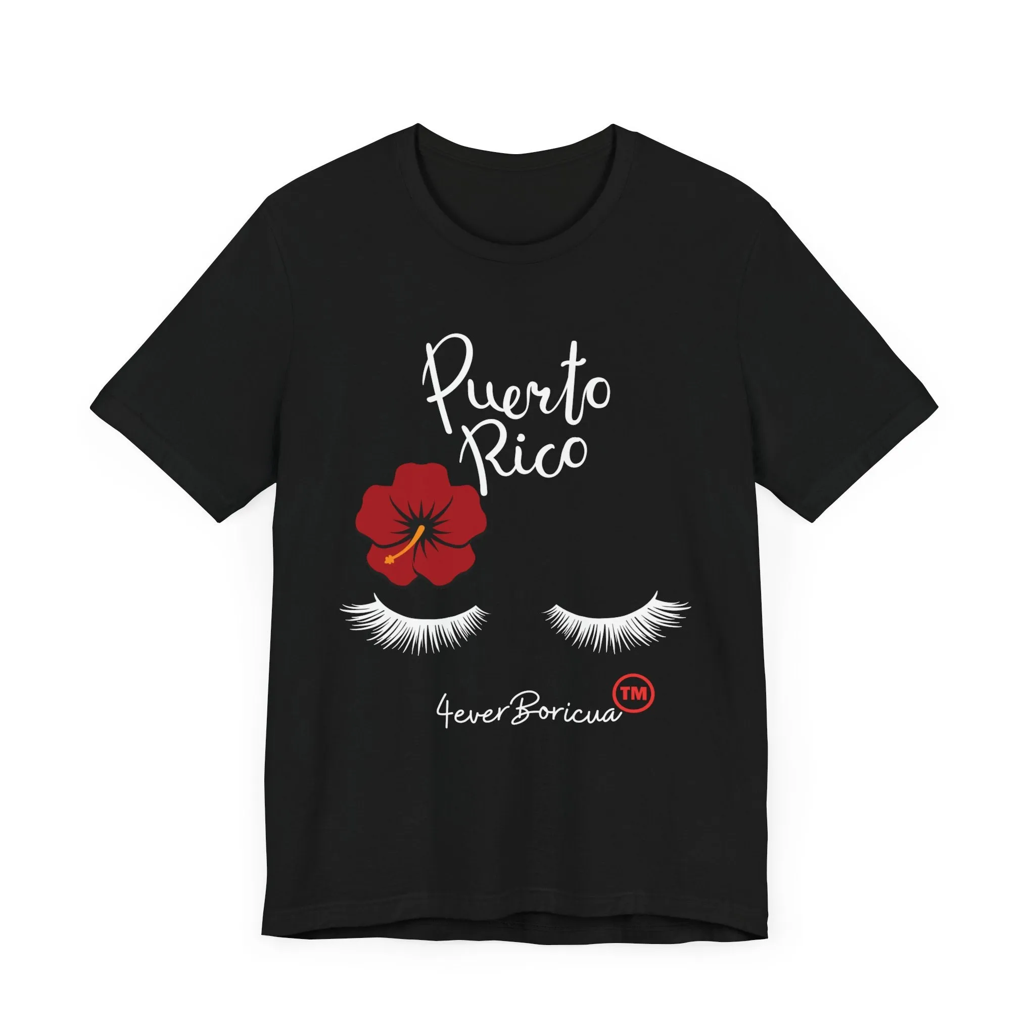 LASHES AND FLOWER PUERTO RICO BORICUA Shirt 4everBoricua™️