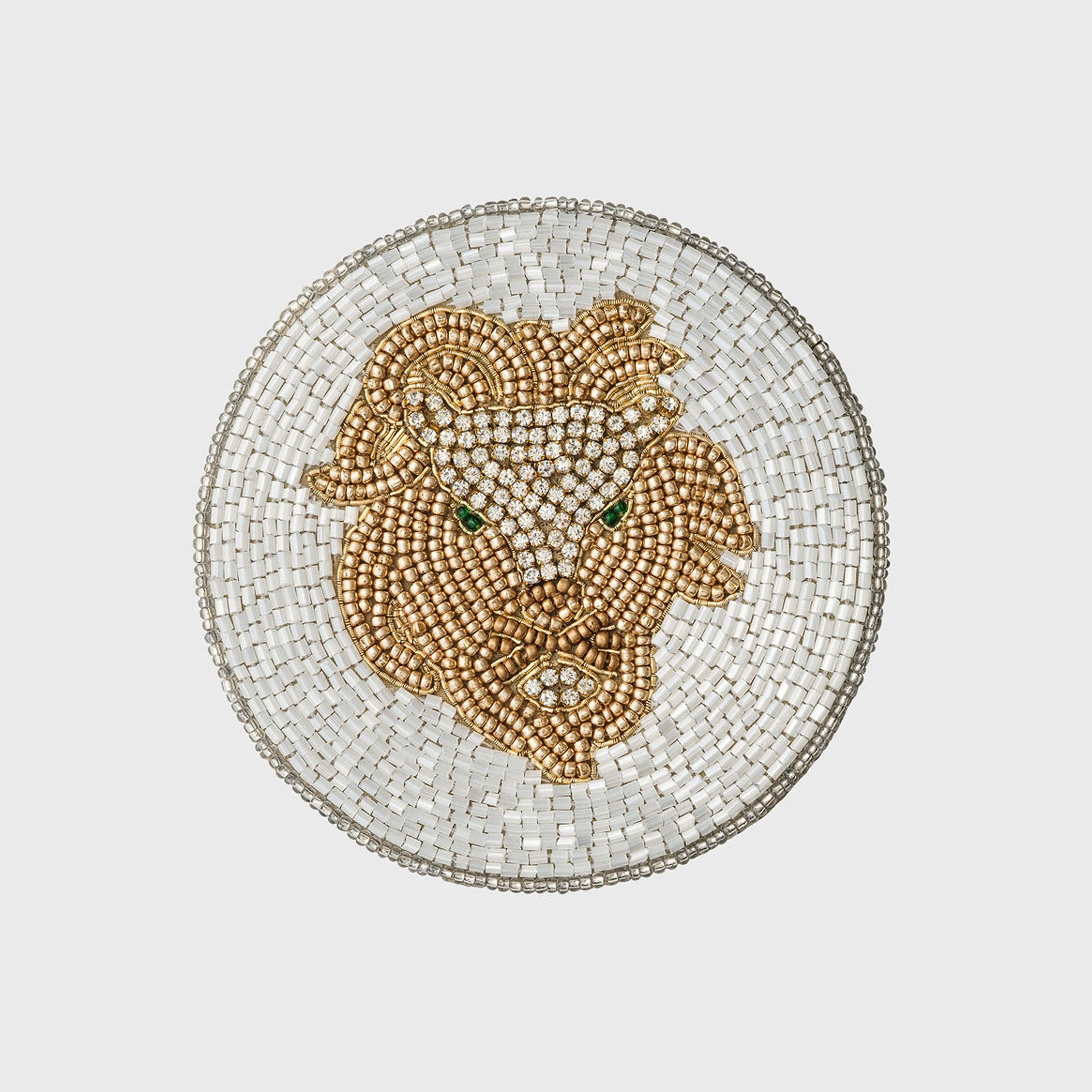 Leo coasters, set of four