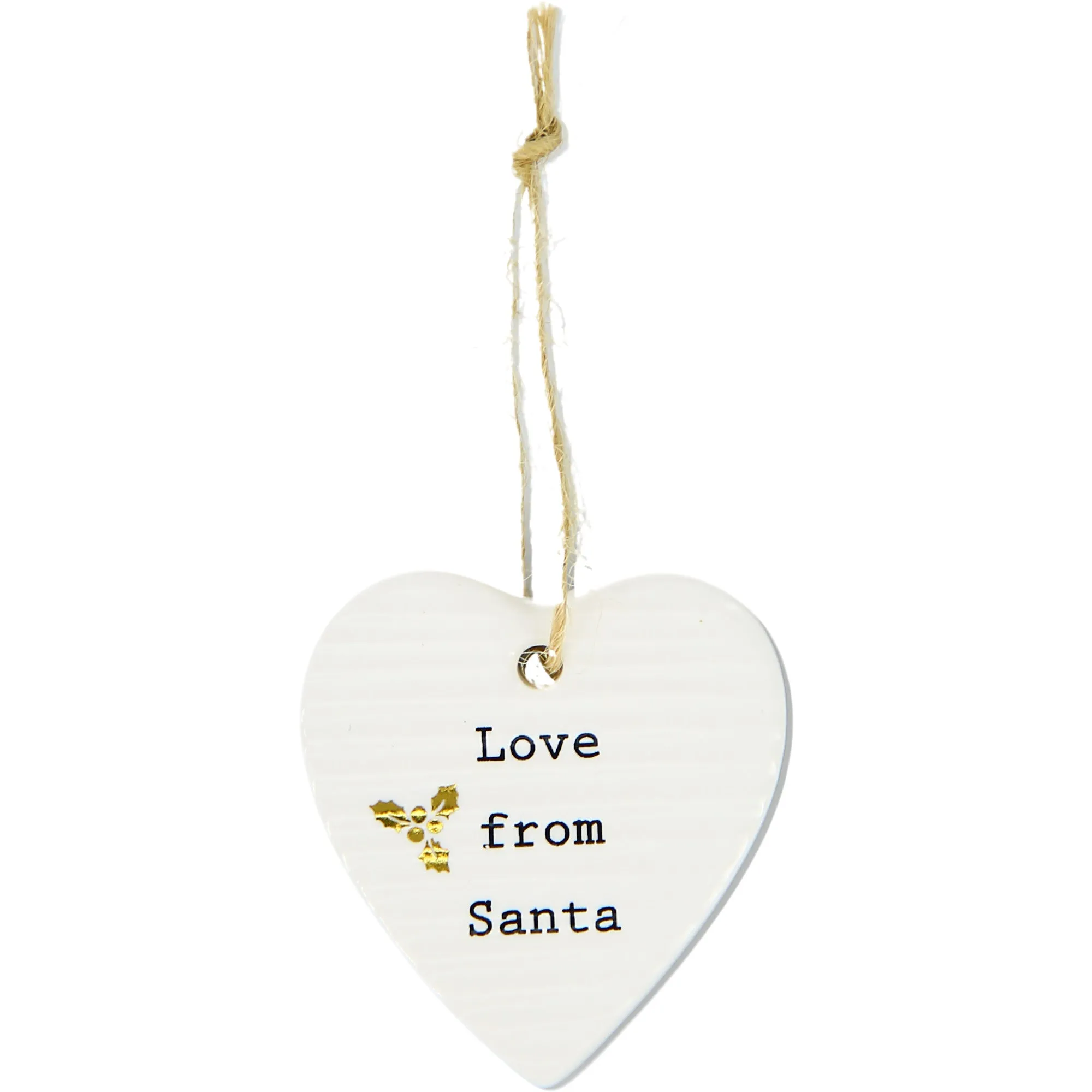 Love From Santa 1.5" Mini Tag (Set of 3)