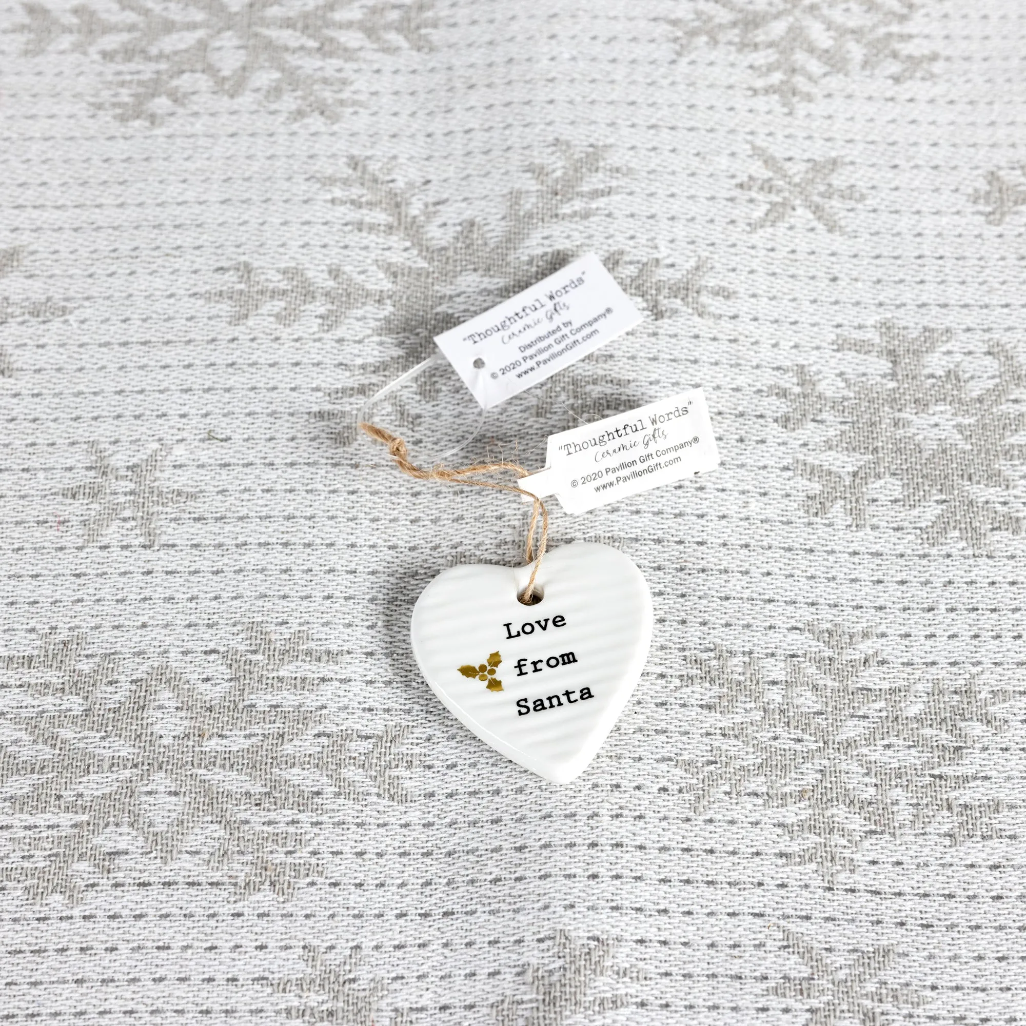 Love From Santa 1.5" Mini Tag (Set of 3)