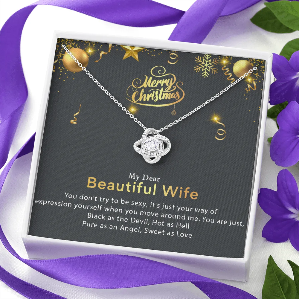 Love Knot Necklace- Thoughtful Christmas Gifts For Wife