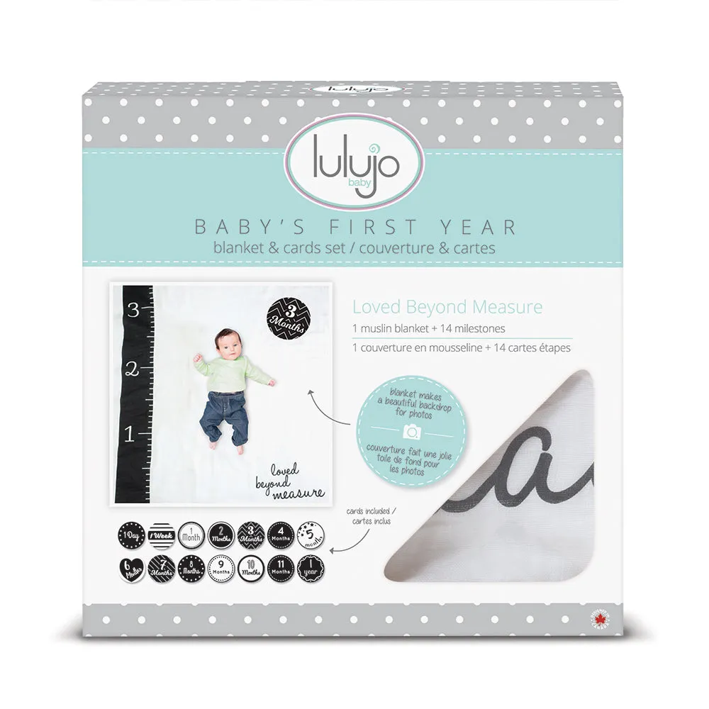 Lulujo Blanket & Cards Set