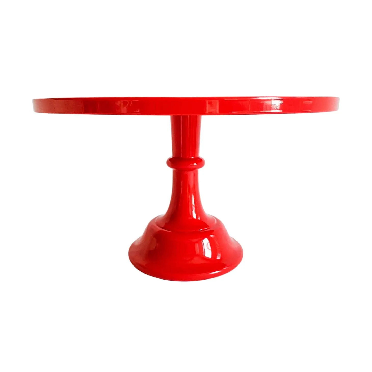 Melamine Cake Stand - Red