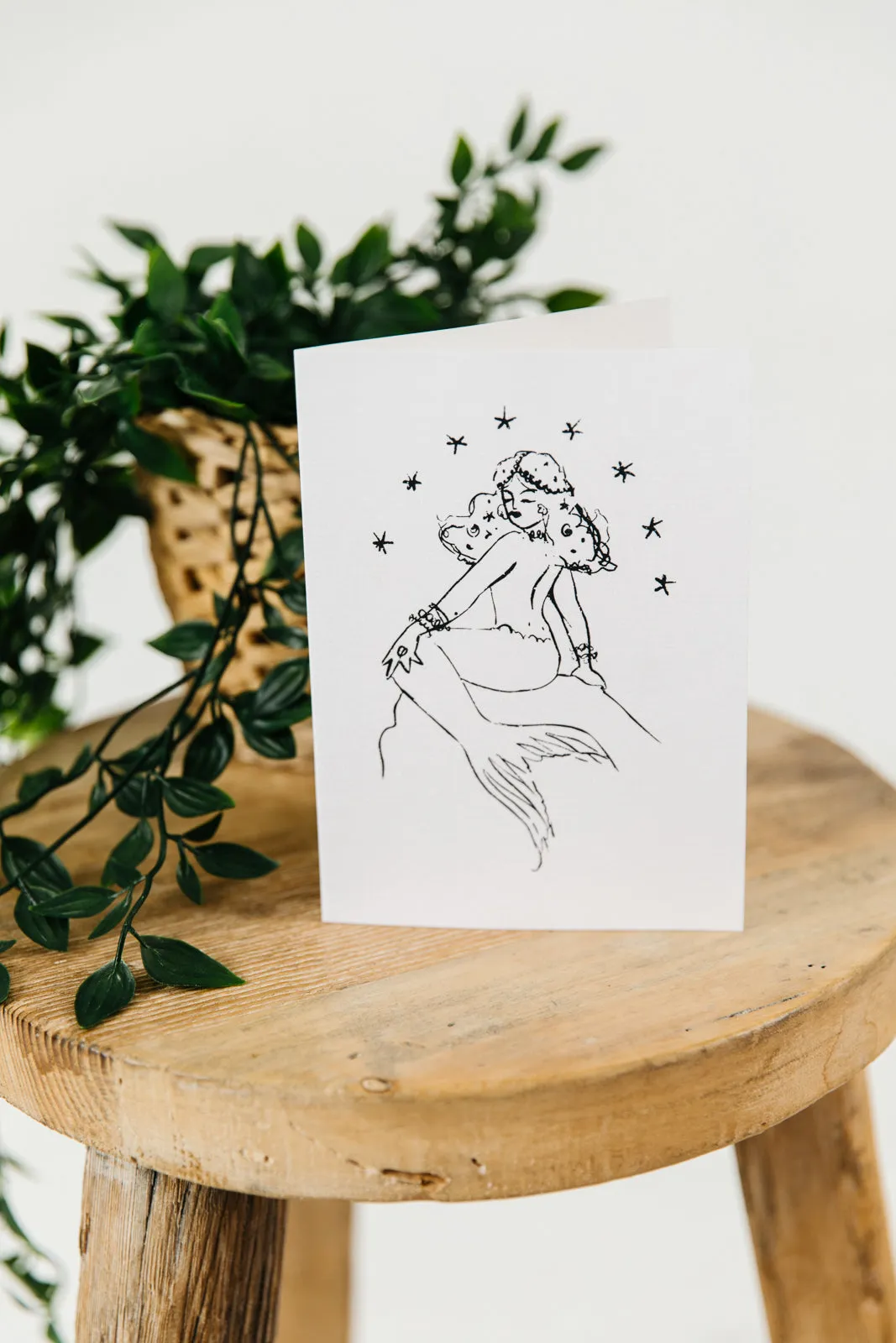 Mermaid Greeting Card