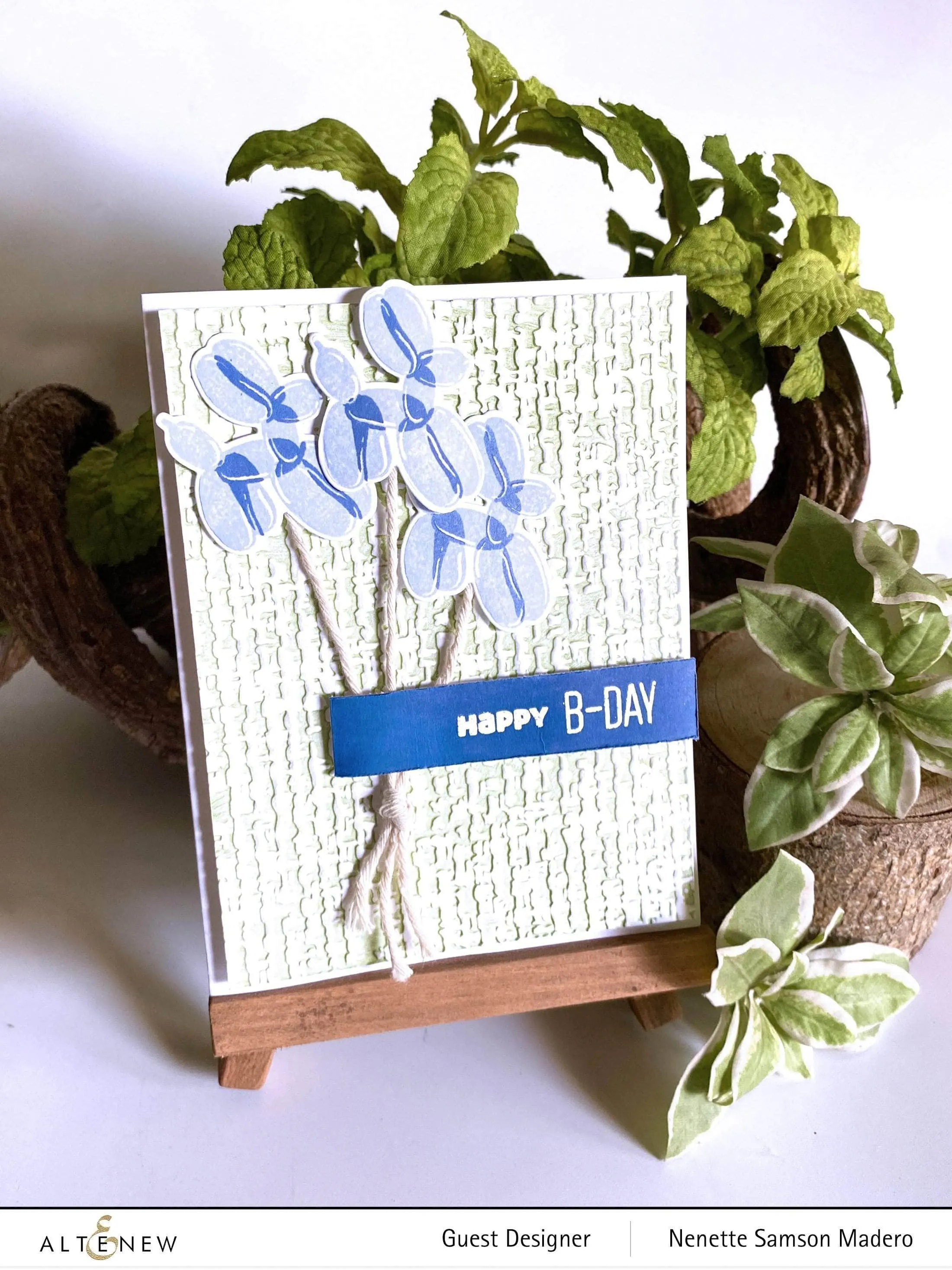 Mini Delight: Happy Birthday Stamp & Die Set