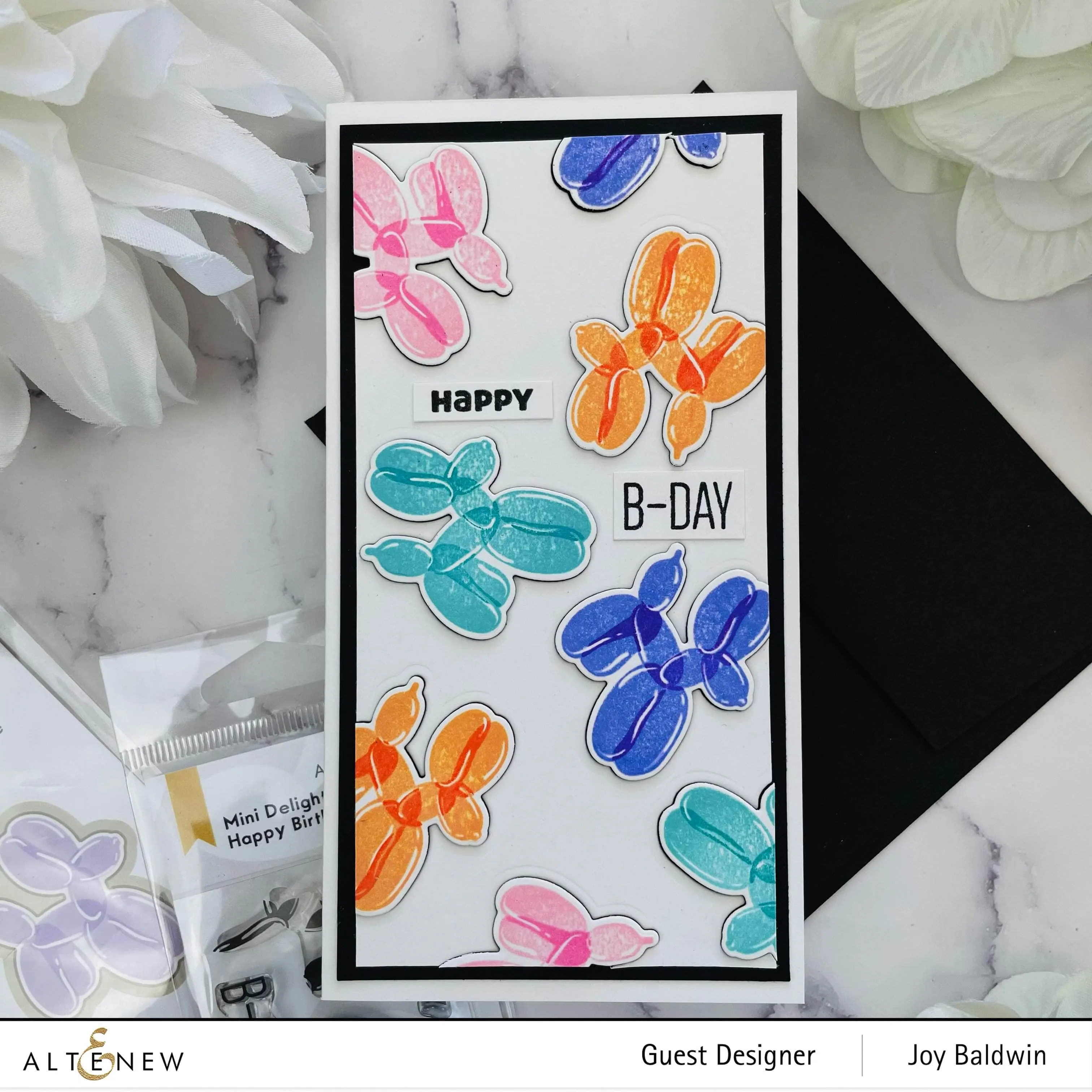 Mini Delight: Happy Birthday Stamp & Die Set