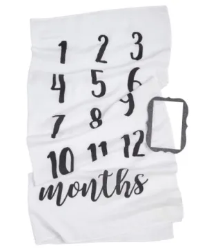 MONTHLY MILESTONE BLANKET SET