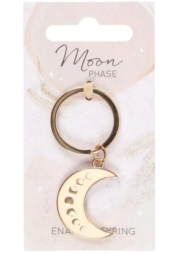 Moon Phase Crescent | KEYRING