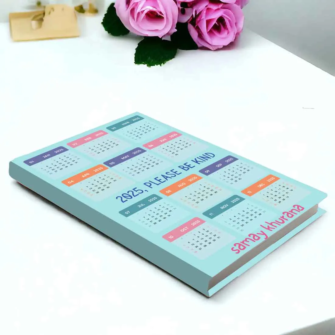 Nutcase Custom Printed Diary with Calendar & Planner A5 Size